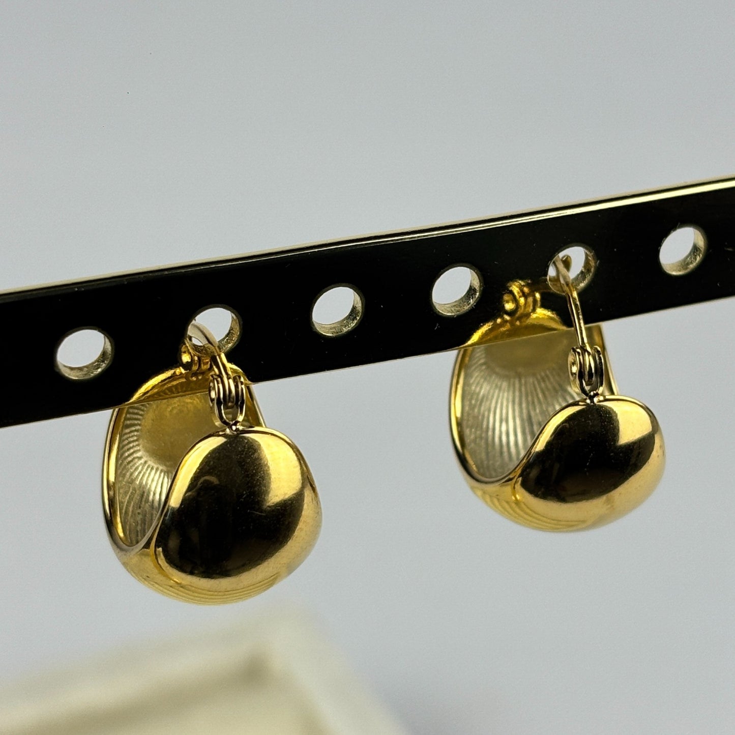 Dome Hoop Earrings