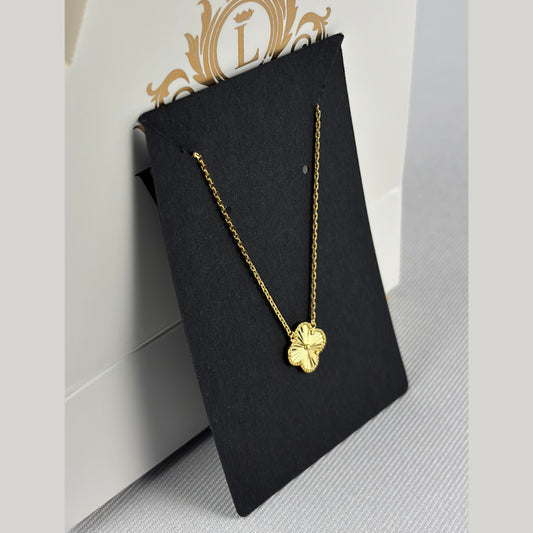 Sterling Silver 18K Gold-Plated Necklace – Gold